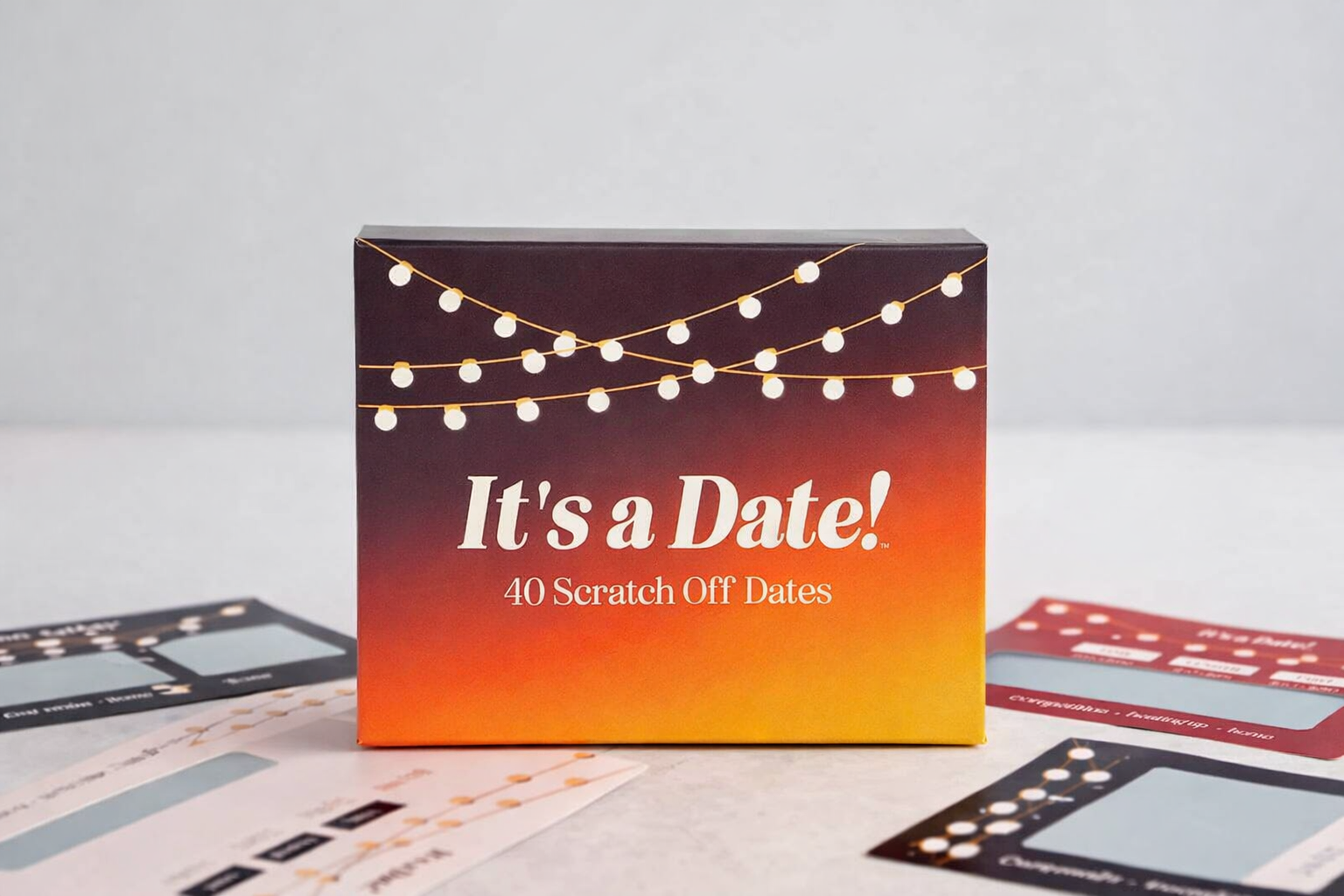 It's a Date! Scratch-Off Date Night Cards (Fun Couple Gift Under $25)